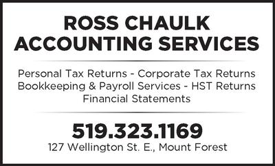ROSS CHAULK ACCOUNTING SERVICES LTD. 2