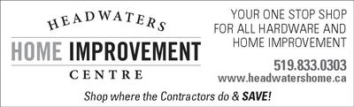 HEADWATERS HOME IMPROVEMENT CENTRE 1