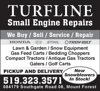 TURFLINE SMALL ENGINE REPAIRS 3