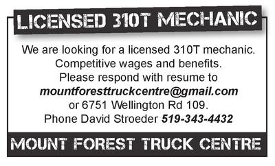 MOUNT FOREST TRUCK CENTRE 2