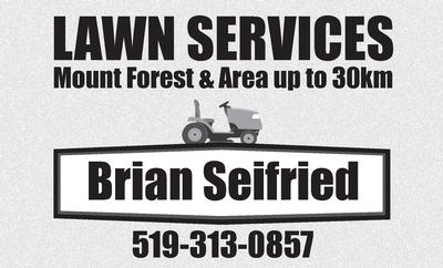BRIAN SEIFRIED LAWN SERVICES 2