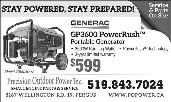 PRECISION OUTDOOR POWER 3