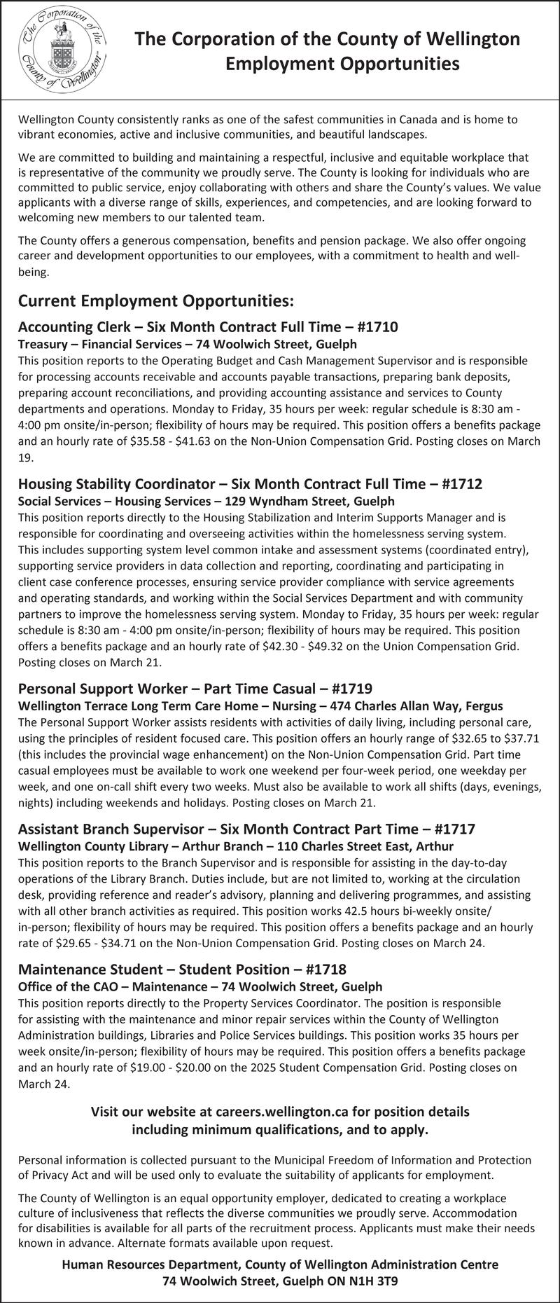 County of Wellington-Human Resources 16