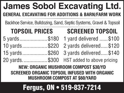 JAMES SOBOL EXCAVATING LTD. 3