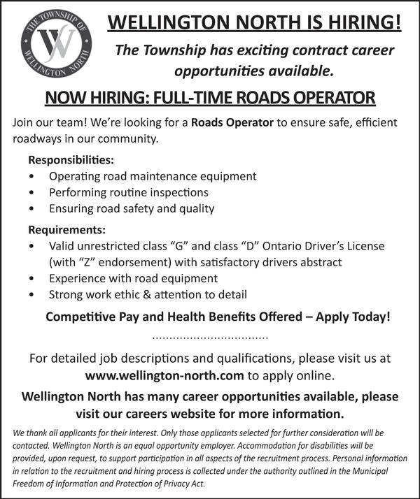 TOWNSHIP OF WELLINGTON NORTH 6