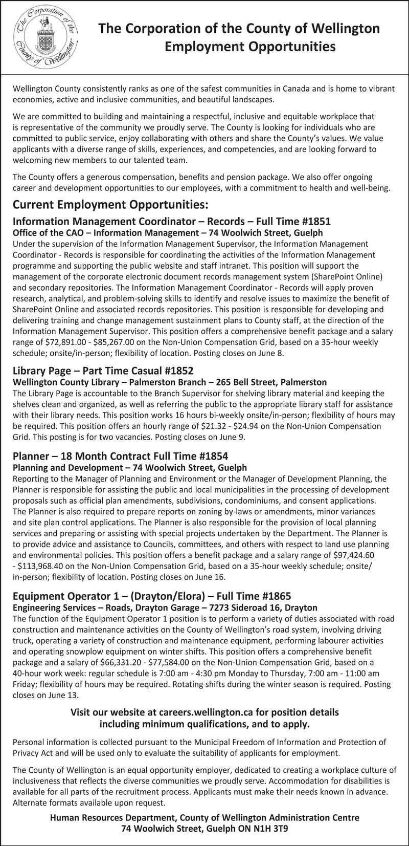 County of Wellington-Human Resources 14