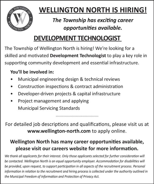 TOWNSHIP OF WELLINGTON NORTH 6