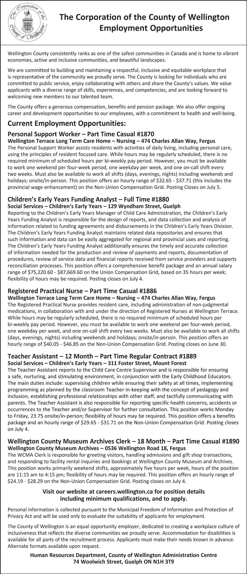 County of Wellington-Human Resources 16