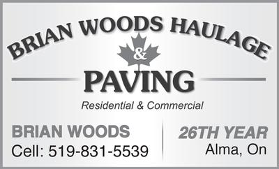 BRIAN WOODS HAULAGE & PAVING 2