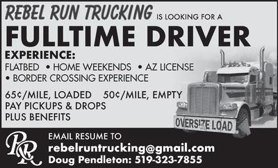 REBEL RUN TRUCKING 2