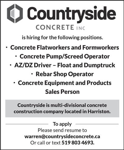 COUNTRYSIDE CONCRETE INC. 4