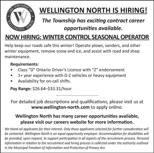 TOWNSHIP OF WELLINGTON NORTH 5