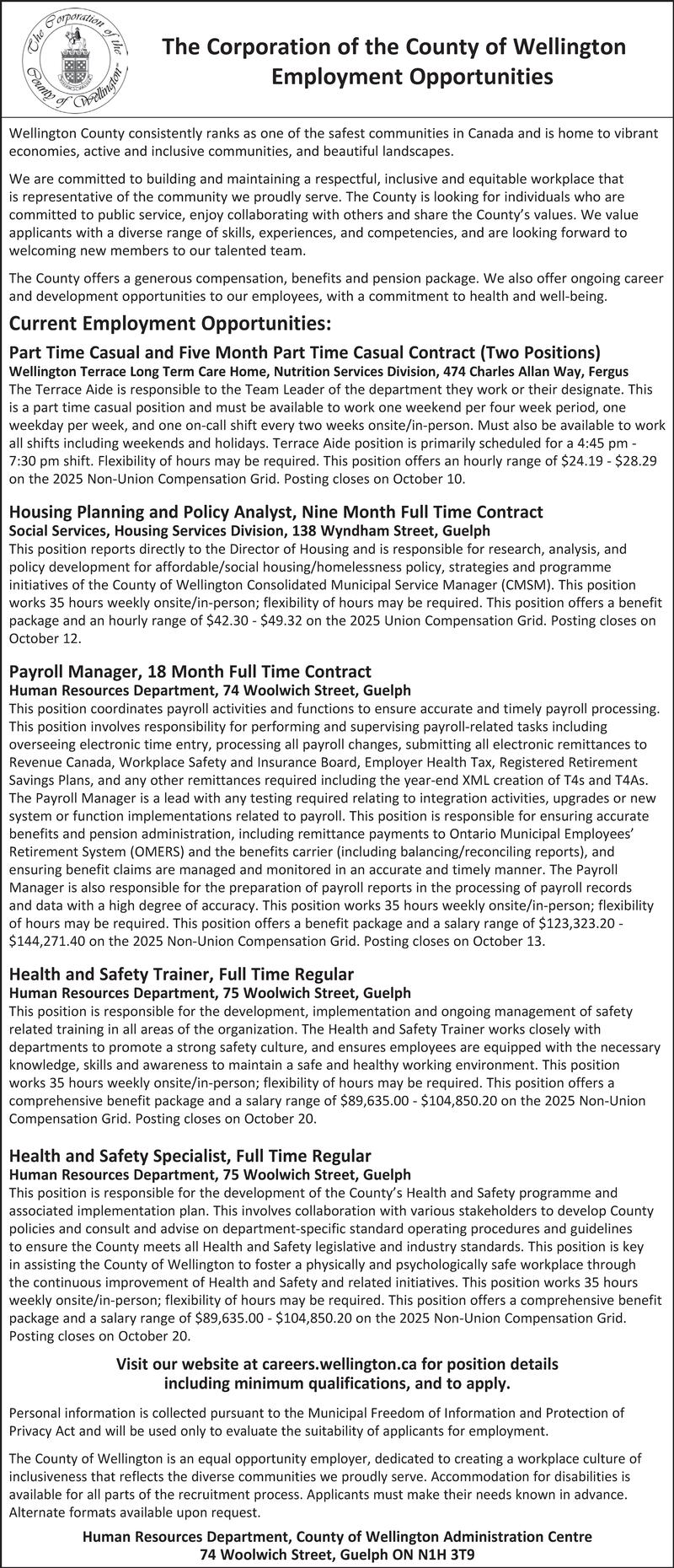 County of Wellington-Human Resources 16
