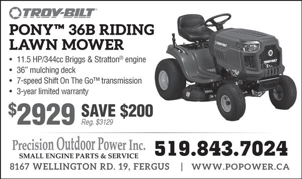 PRECISION OUTDOOR POWER 3